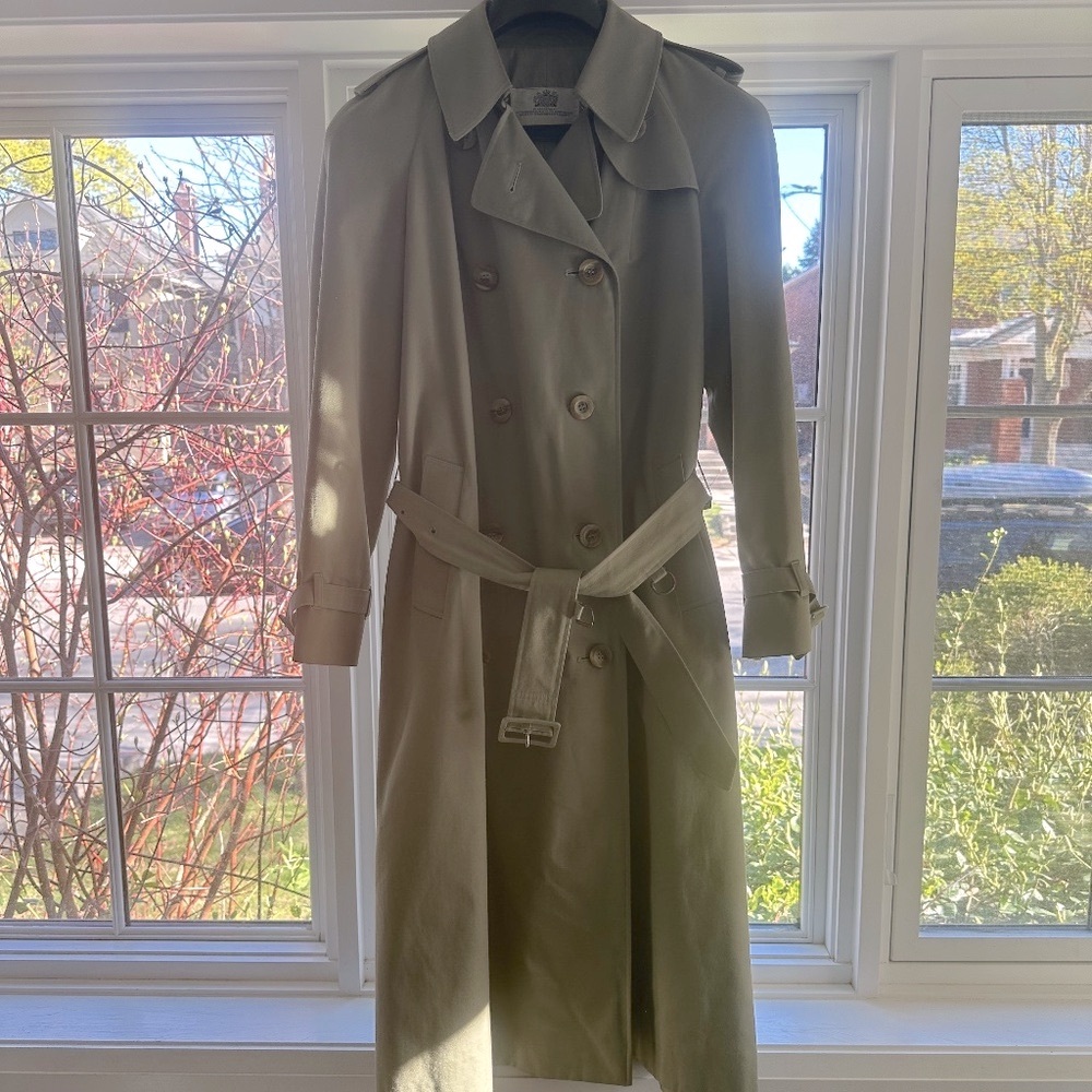 Aquascutum London Beige Trench Coat